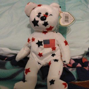 TY Beanie Baby Glory The Bear